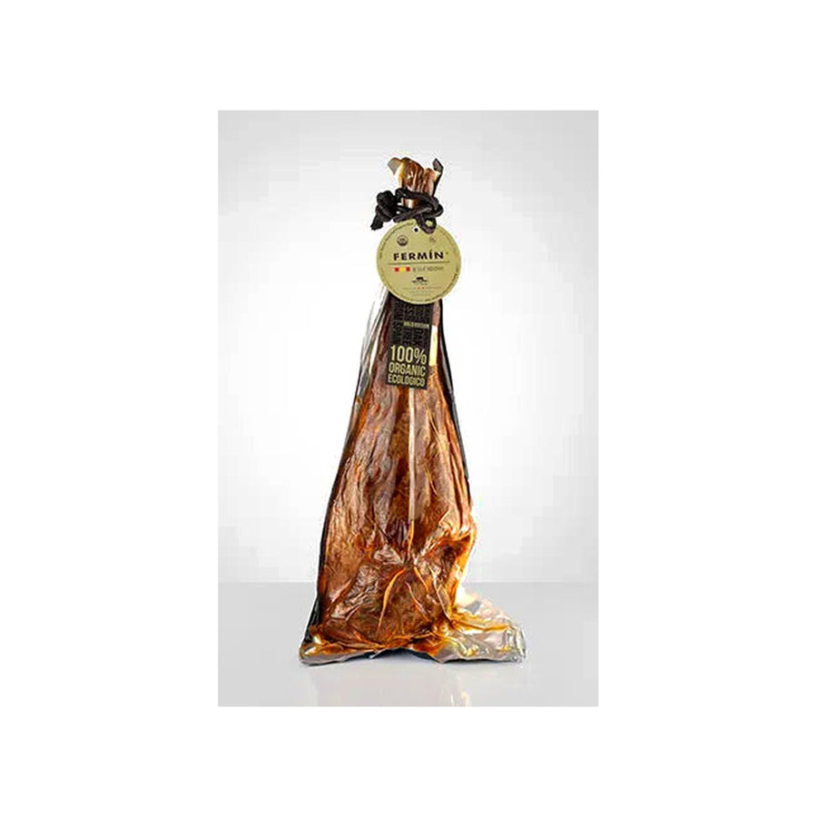 100% Iberico Acorn-Fed Organic Ham Free Range (Bone-In) By Fermin — Paquito Jamon