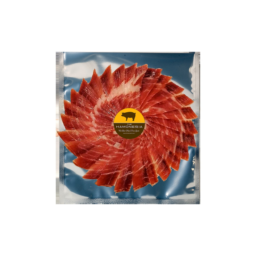 100% Iberico Grass-Fed Ham Sliced By The Hamoneria — Paquito Jamon