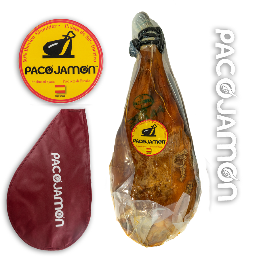 50% Iberico Shoulder By Paquito Jamon