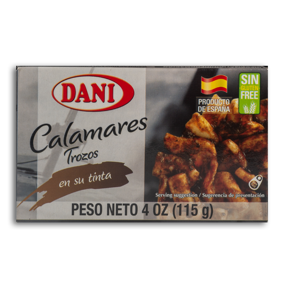 Calamares Trozos En Su Tinta Dani