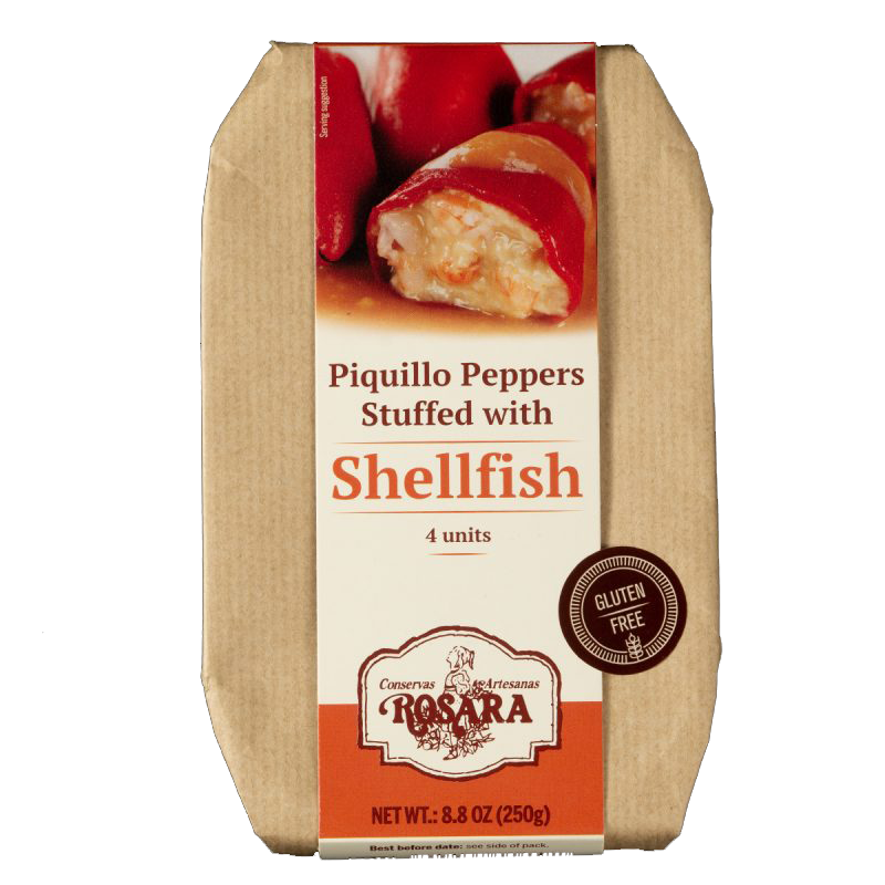 Rosara Piquillo Peppers Stuffed With Seafood