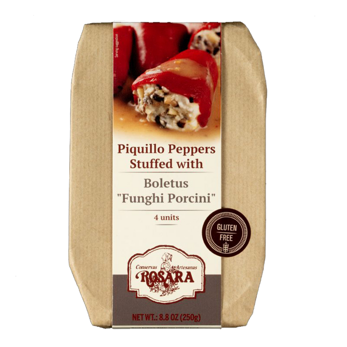 Rosara Piquillo Peppers Stuffed With Wild Mushrooms