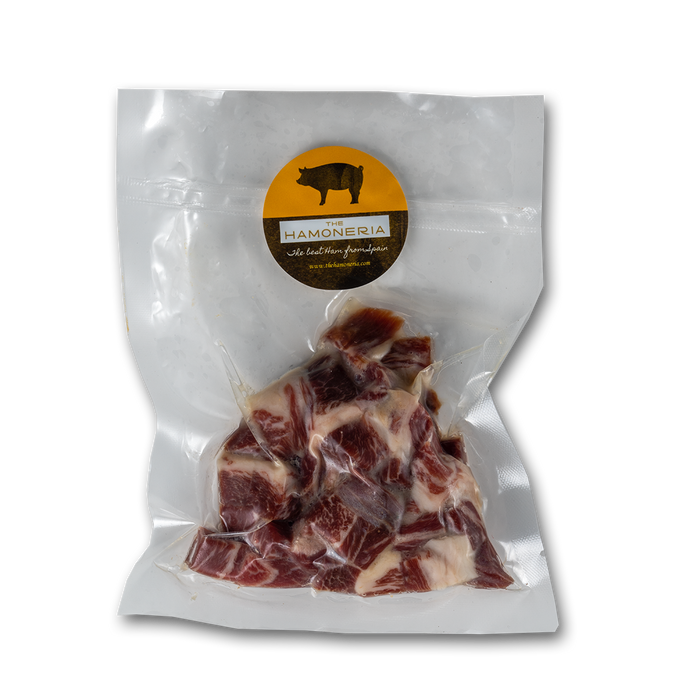 The Hamoneria Serrano Ham Diced