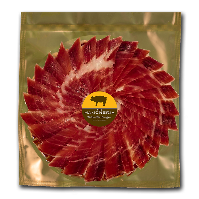 Paquito Jamón 100% Ibérico Bellota Hand-Sliced Ham — 48-Month Aged · 2.5 oz