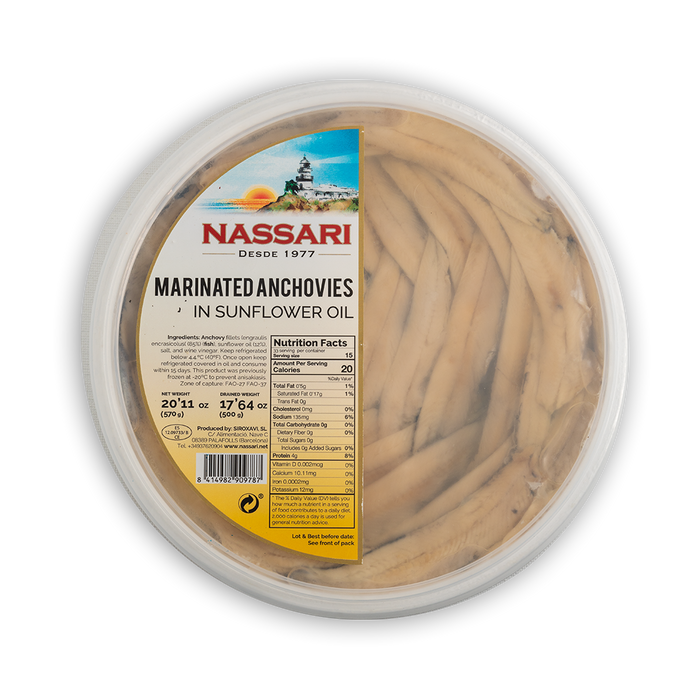 Boquerones Nassari En Vinagre