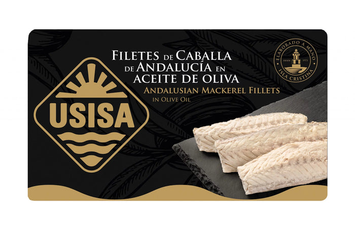 Usisa Andalusian Mackerel Fillets In Olive Oil