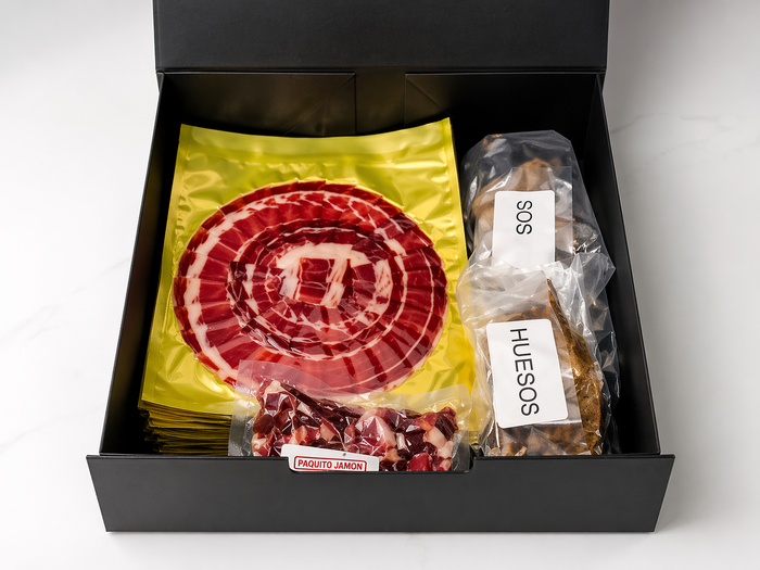 1/2 Hand-Carved 100% Iberico Acorn-Fed Ham Pata Negra