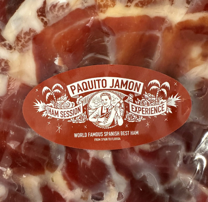Paquito Jamón 100% Ibérico Bellota Ham, Hand-Sliced · 3 oz