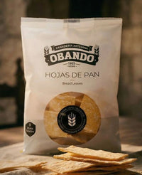 Obando Layered Spanish Crispbread (Regañahojas) 150Gr
