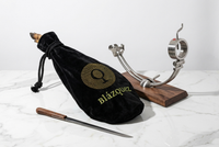 Blázquez 100% Ibérico Acorn-Fed Ham Kit with Ham Holder and Carving Knife
