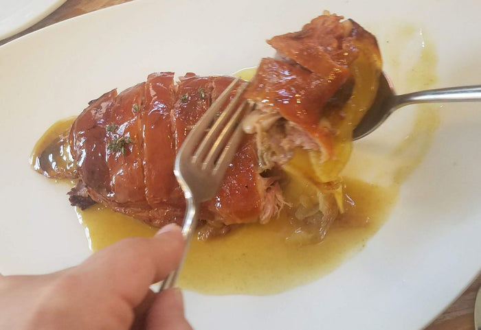 100% Iberico Grass-Fed Suckling Pig By Fermin