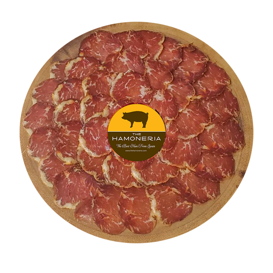 Iberico Acorn-Fed Lomo Sliced By The Hamoneria