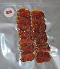 100% Iberico Acorn-Fed Lomo Sliced By The Hamoneria