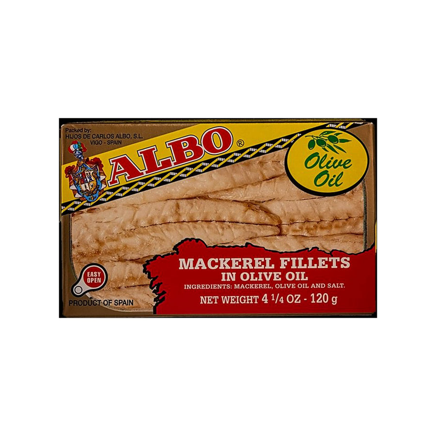 Albo Mackerel Fillets 4 oz — Paquito Jamon