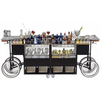 Mewindo Evolution Bar Cart With Glass Froster