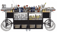 Mewindo Evolution Bar Cart With Glass Froster
