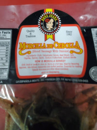 Morcilla Blood Sausage With Onion
