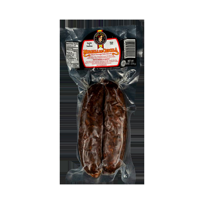 Morcilla Blood Sausage With Onion — Paquito Jamon