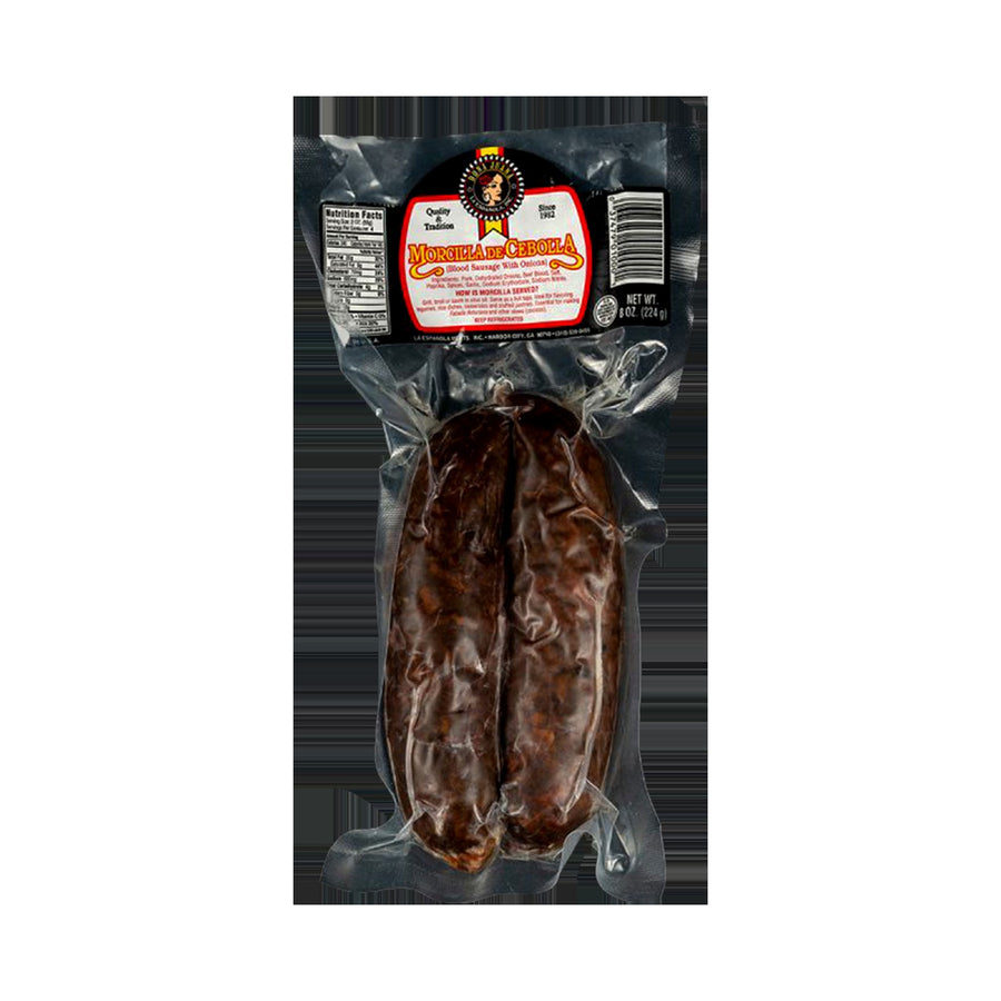 Morcilla Blood Sausage With Onion — Paquito Jamon
