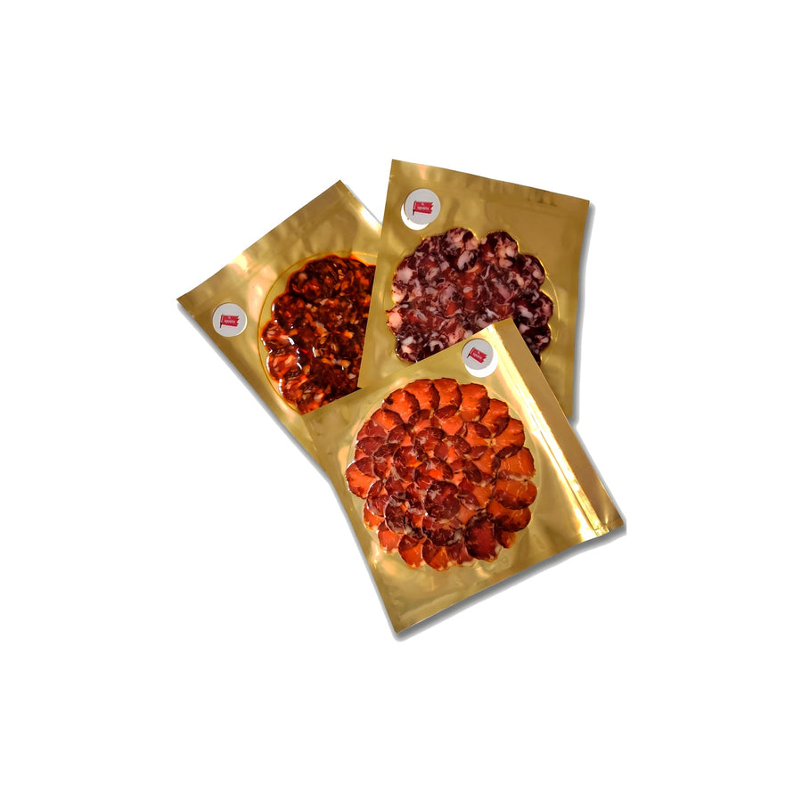 Acorn-Fed Iberico Sliced Trio Pack — Paquito Jamon