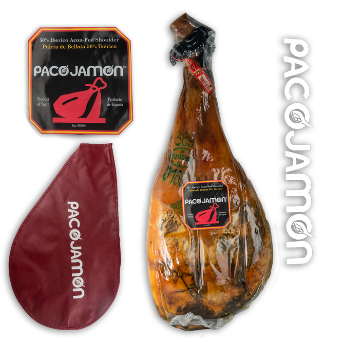 50% Iberico Acorn-Fed Shoulder By Paquito Jamon