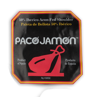 50% Iberico Acorn-Fed Shoulder By Paquito Jamon