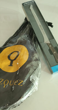 Blazquez 50% Iberico Grass-Fed Shoulder Bone-In(Including Ham Holder And Knives)