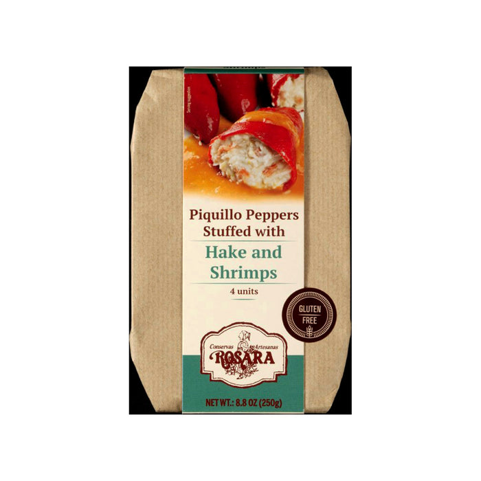Rosara Piquillo Peppers Stuffed with Prawns & Hake — Paquito Jamon