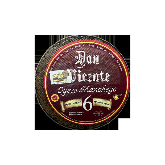 Don Vicente Manchego Cheese 6 Months — Paquito Jamon